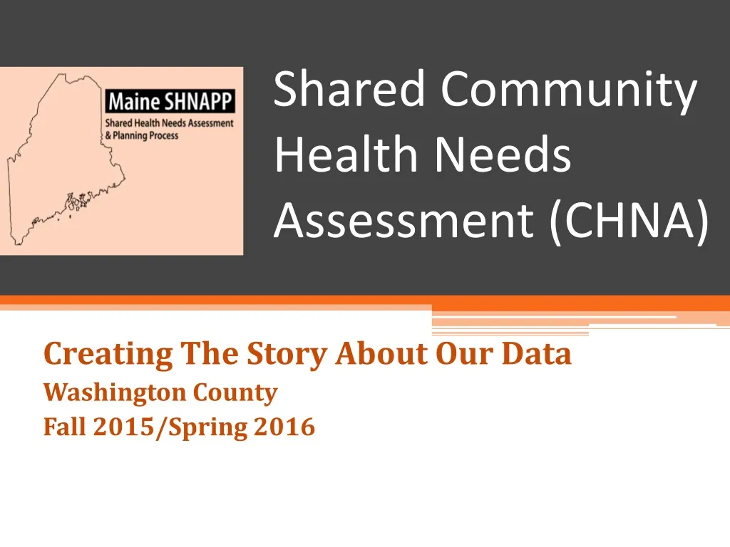 shared community health needs assessment chna