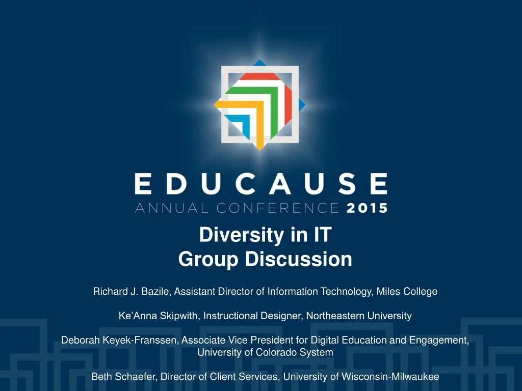 diversity in it group discussion