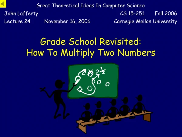 Grade School Revisited: How To Multiply Two Numbers