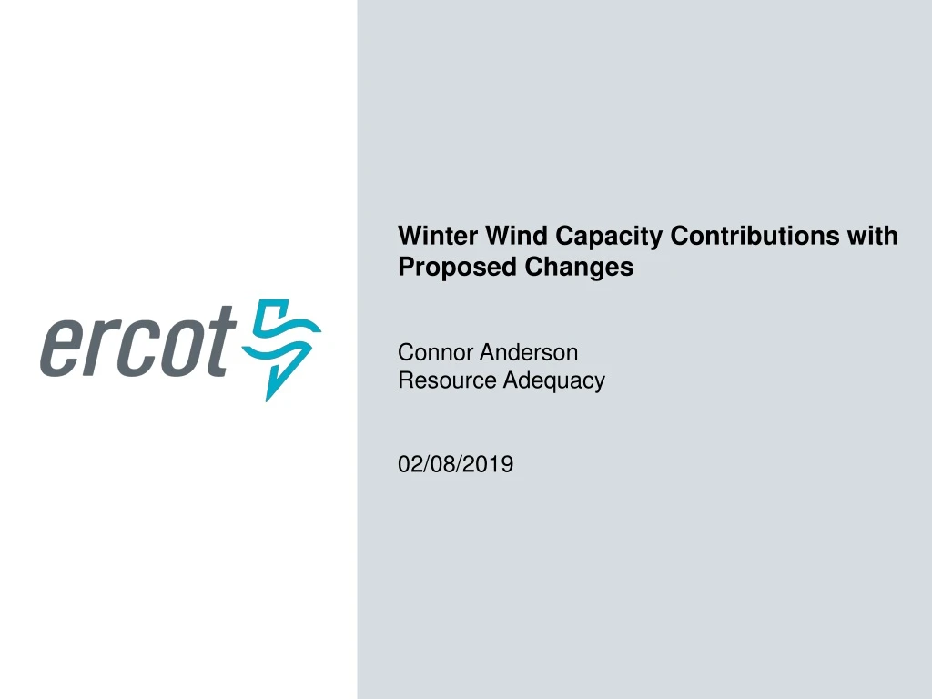 winter wind capacity contributions with proposed