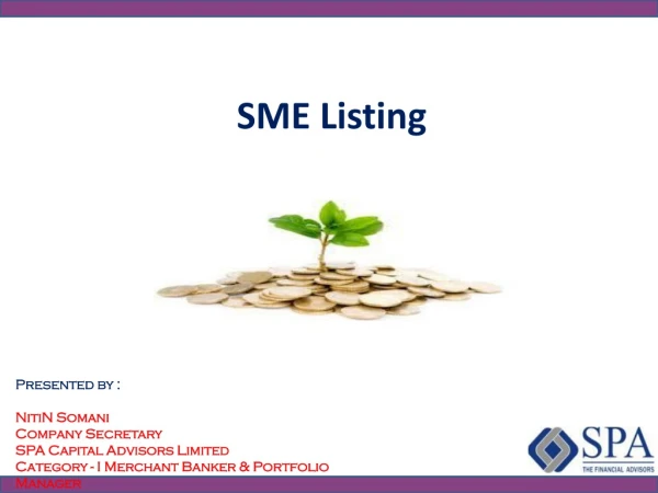 SME Listing