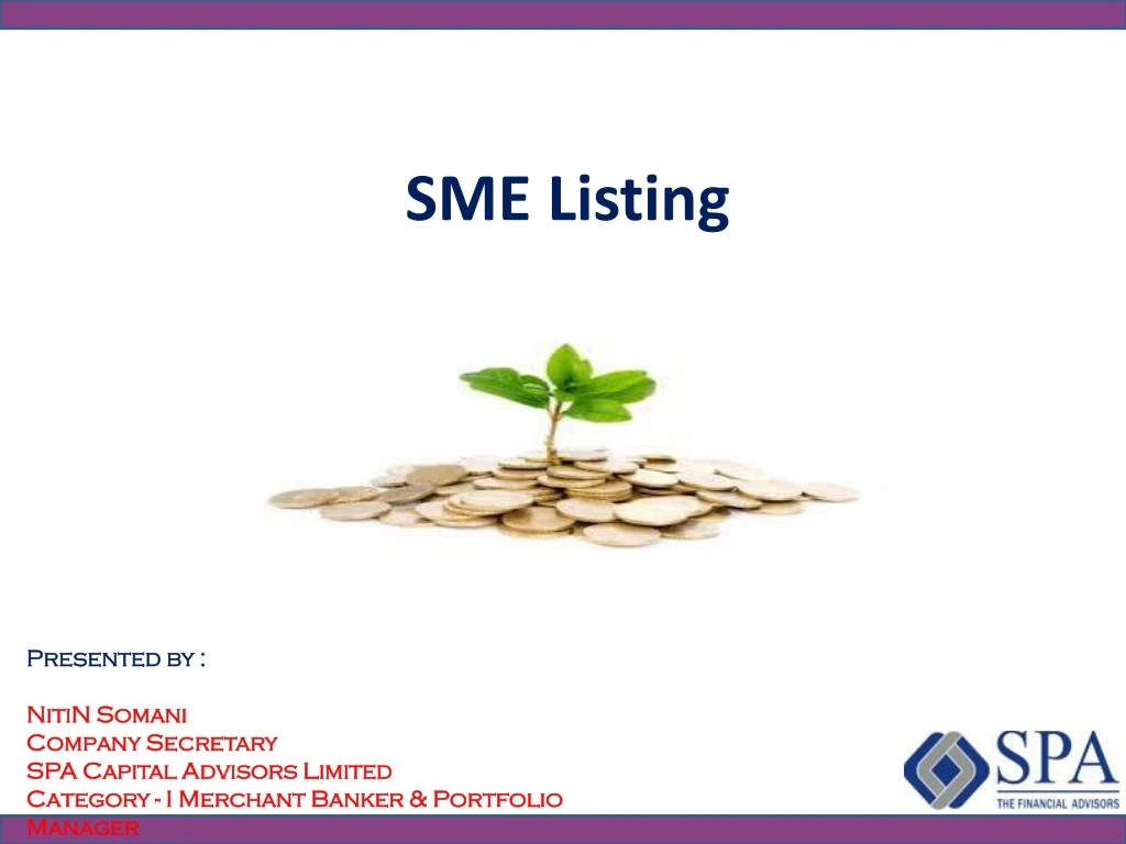 sme listing