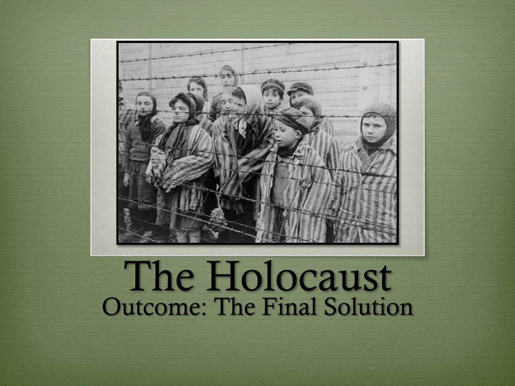 the holocaust