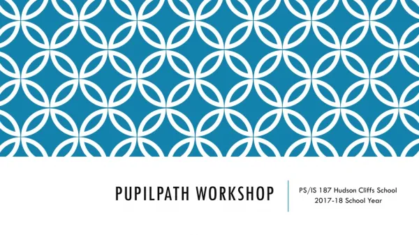 Pupilpath  Workshop 