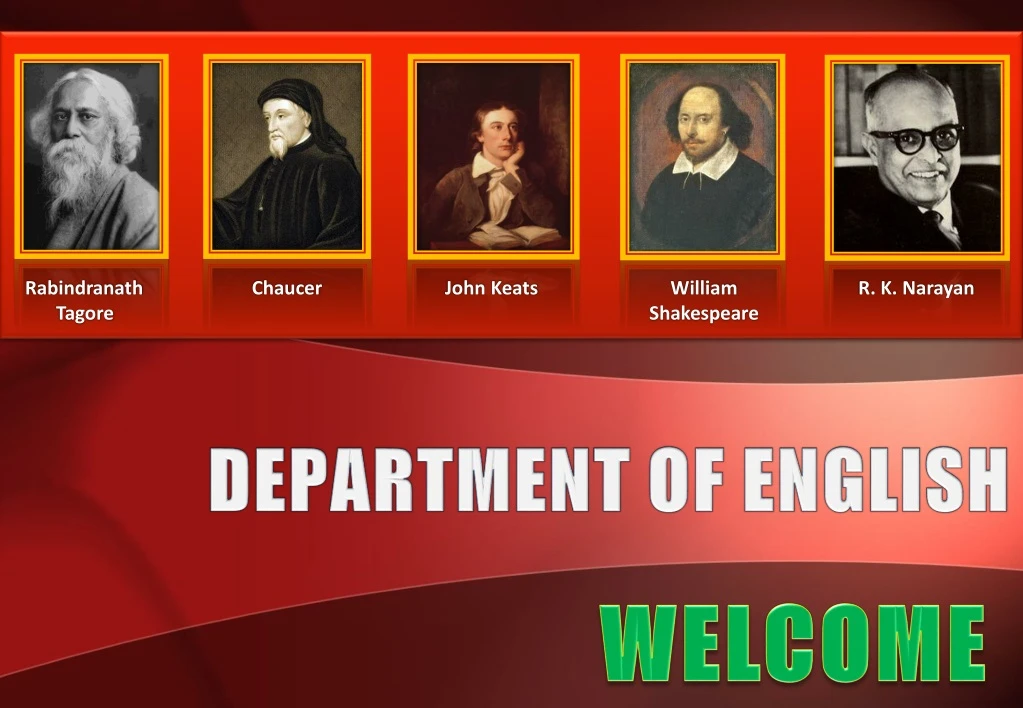 department of english