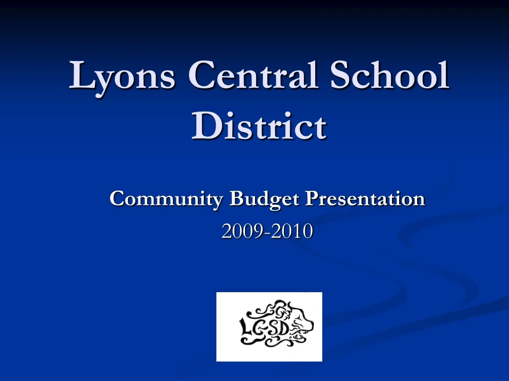 lyons central school district