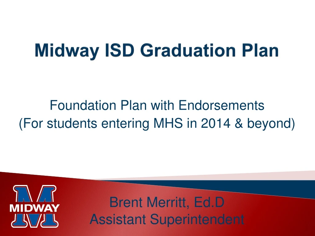 midway isd graduation plan