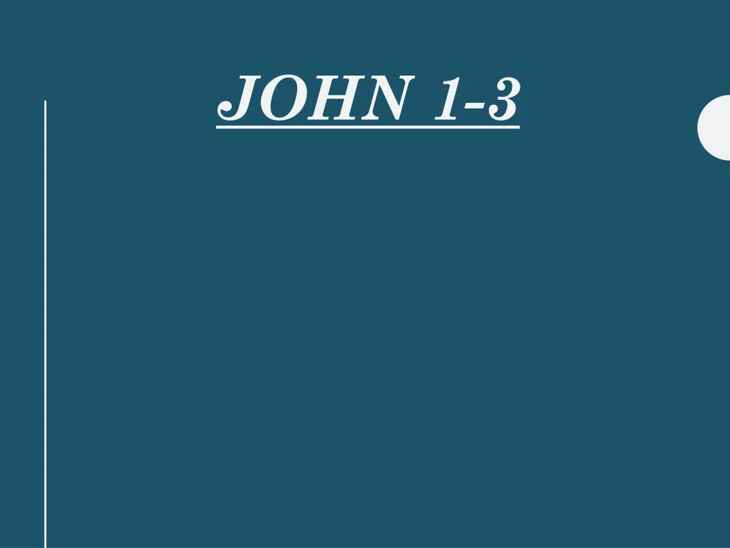 john 1 3