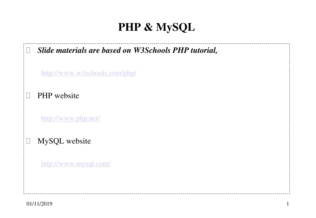 php mysql