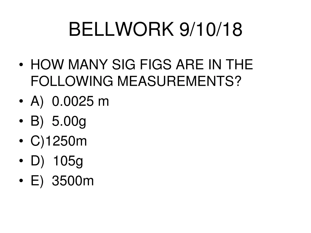 bellwork 9 10 18