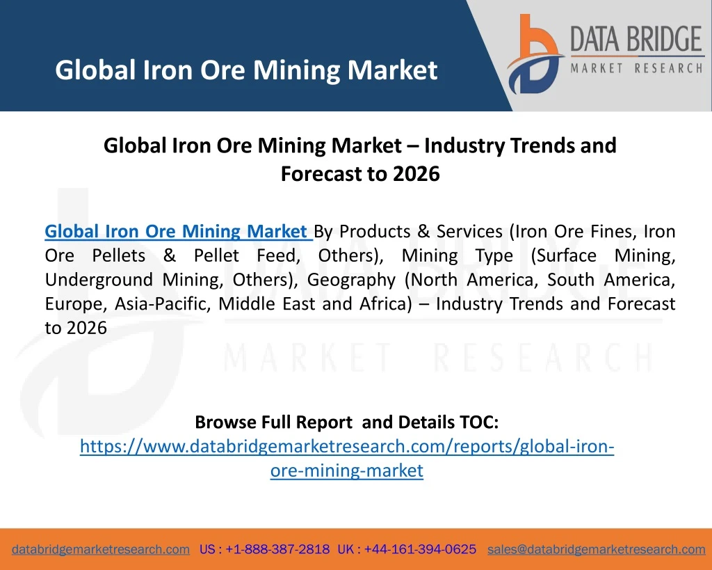 global iron ore mining market