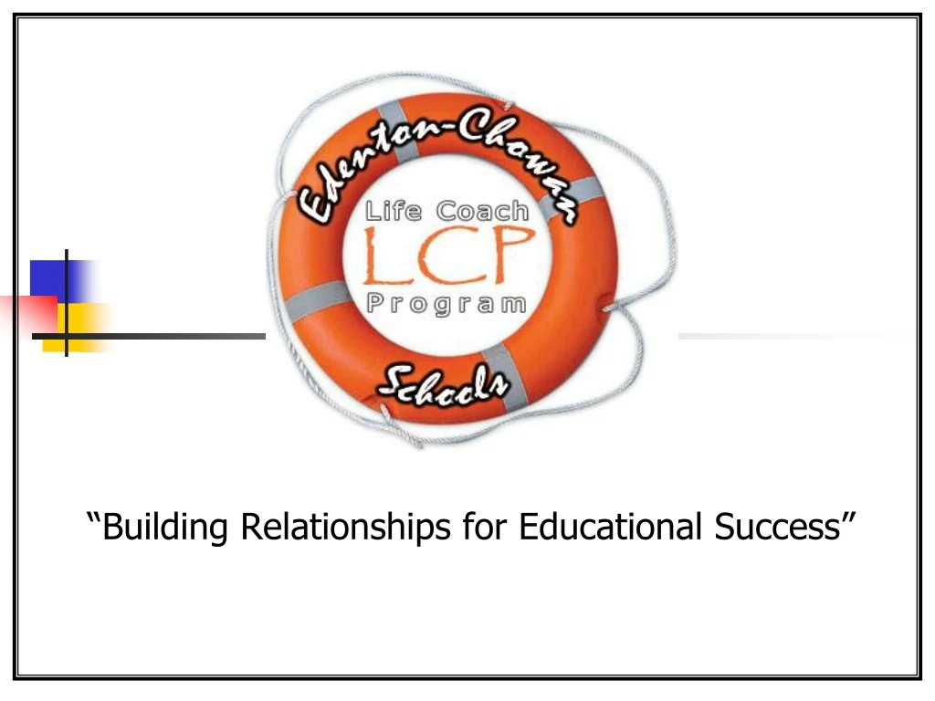 building relationships for educational success