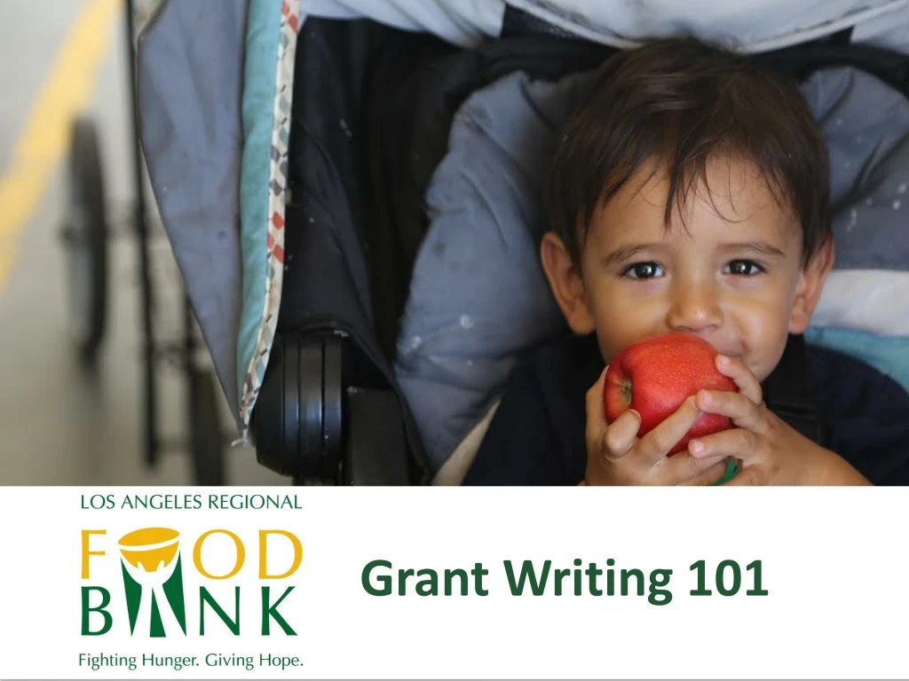 grant writing 101