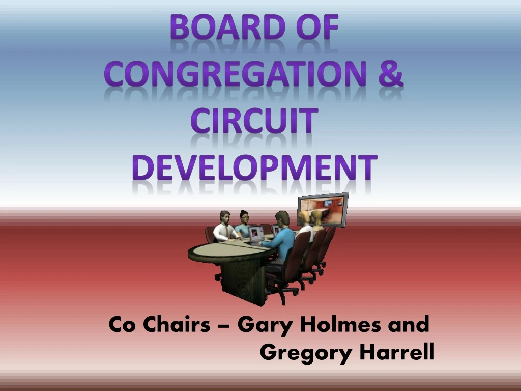 board of congregation circuit development