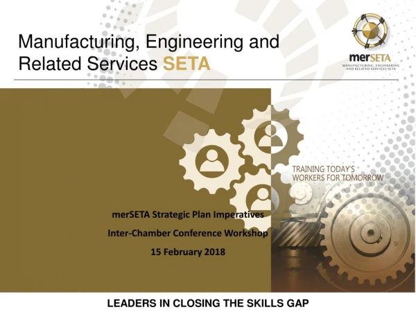 Manufacturing, Engineering and Related Services SETA