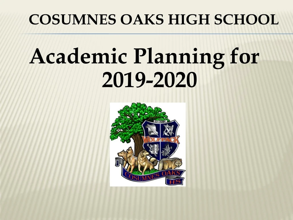 cosumnes oaks high school