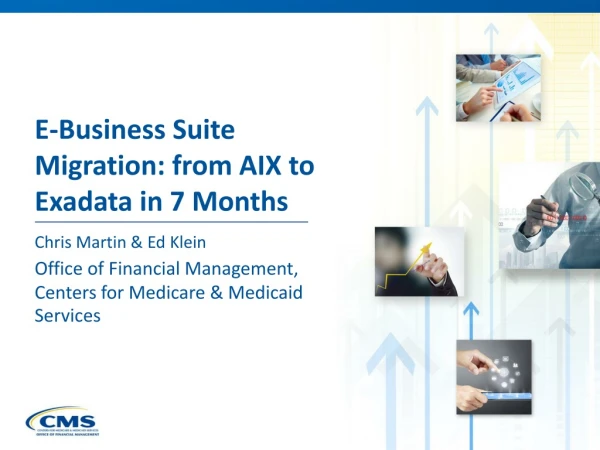 E-Business Suite Migration: from AIX to Exadata in 7 Months Chris Martin &amp; Ed Klein