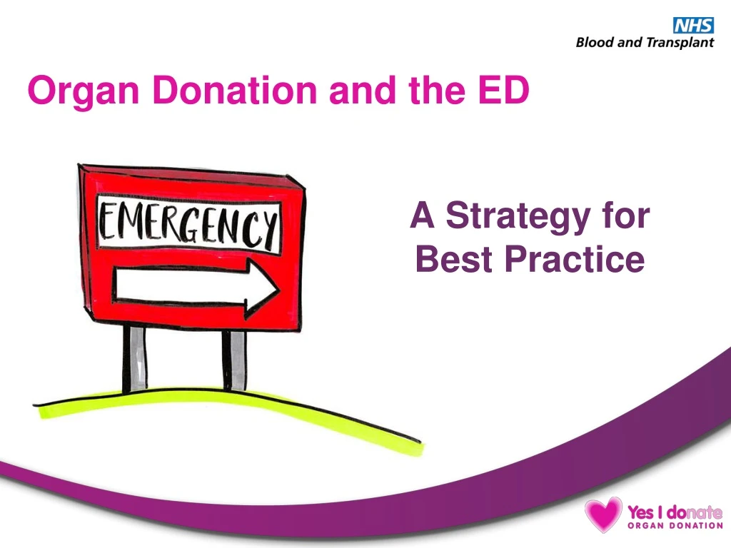 organ donation and the ed