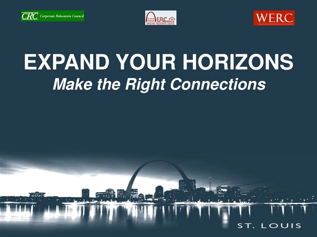 expand your horizons make the right connections