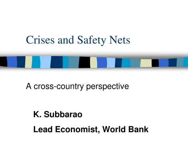 Crises and Safety Nets