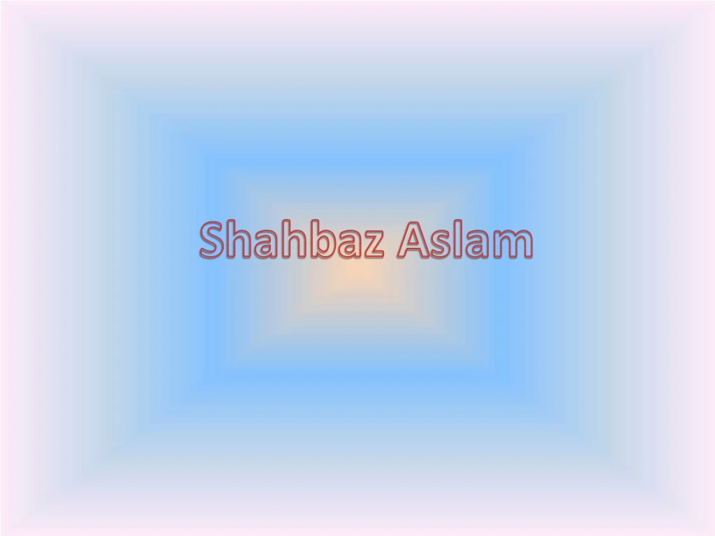 shahbaz aslam