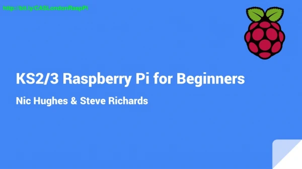 KS2/3 Raspberry Pi for Beginners