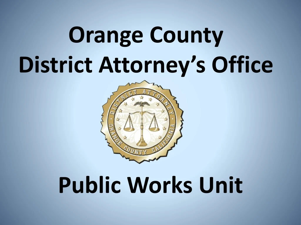 orange county district attorney s office
