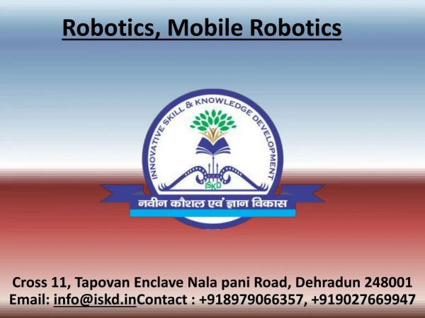 Robotics, Mobile Robotics