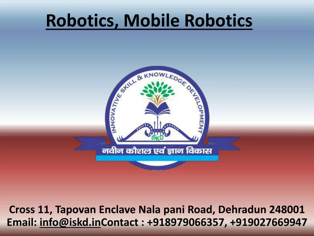 robotics mobile robotics