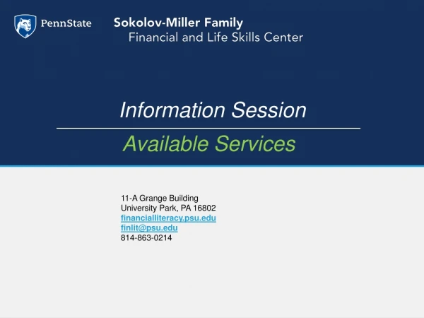 Information Session