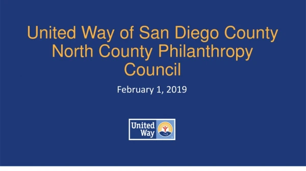 United Way of San Diego County North County Philanthropy Council