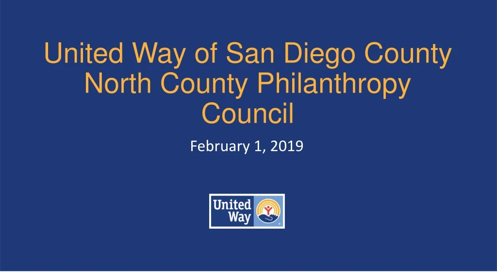 united way of san diego county north county philanthropy council