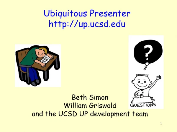 Ubiquitous Presenter up.ucsd