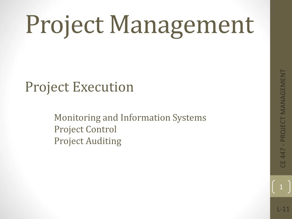 project management