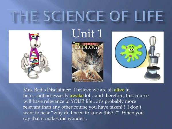 The Science of Life