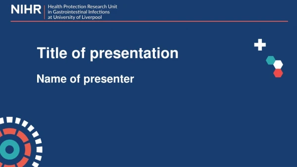 Title of presentation