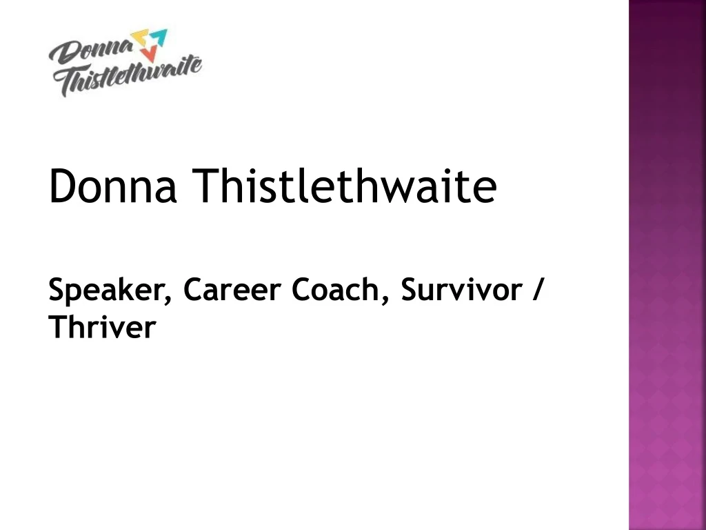 donna thistlethwaite speaker career coach