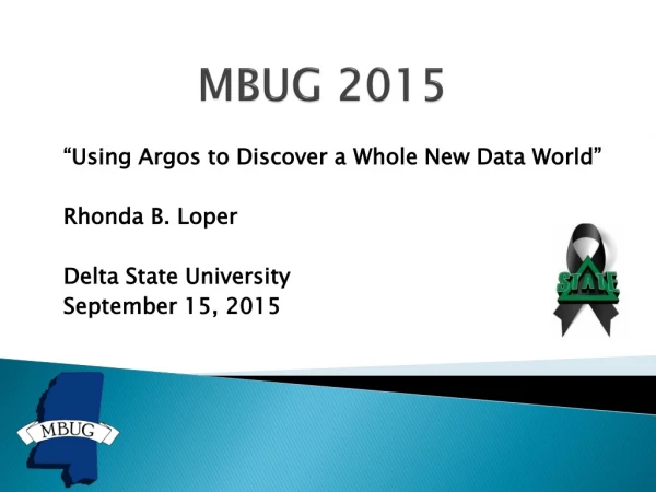 MBUG 2015