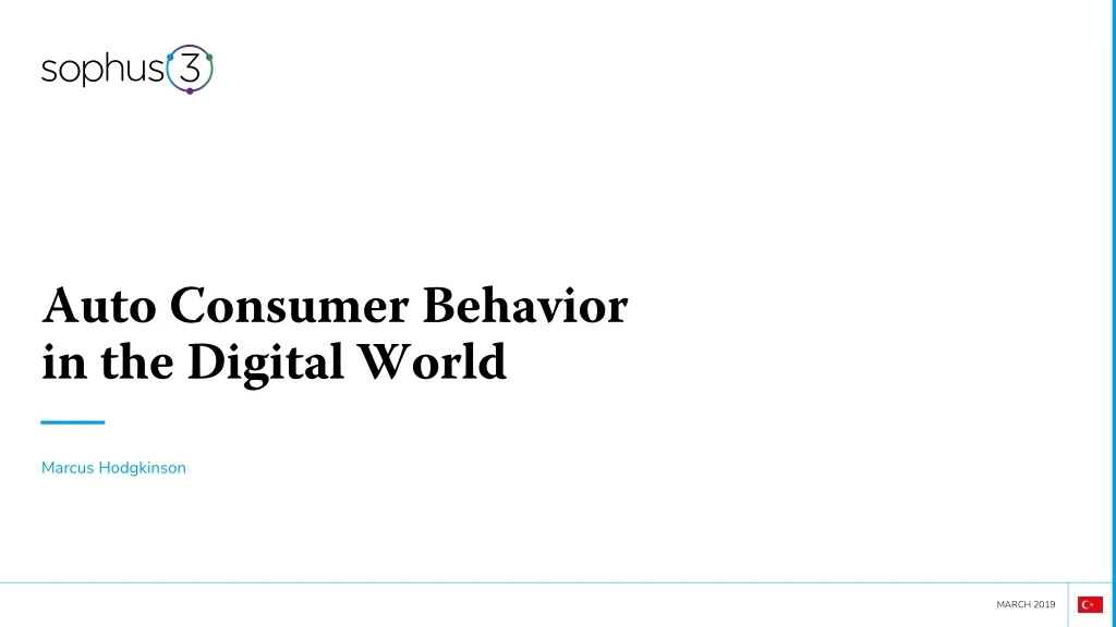 auto consumer behavior in the digital world