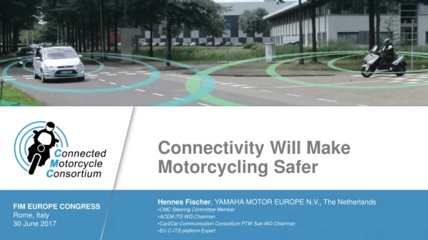 Connectivity Will Make Motorcycling Safer