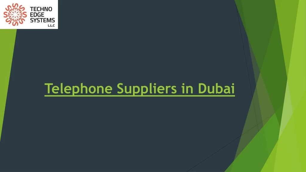 telephone suppliers in dubai