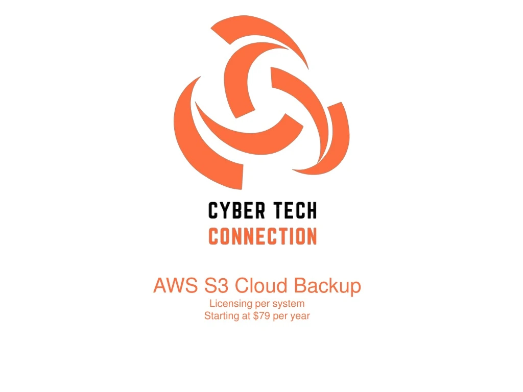 aws s3 cloud backup licensing per system starting