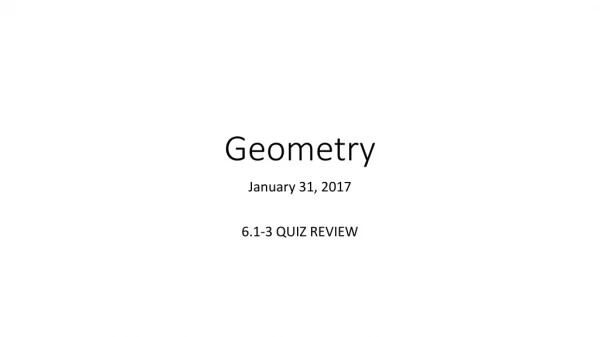 Geometry