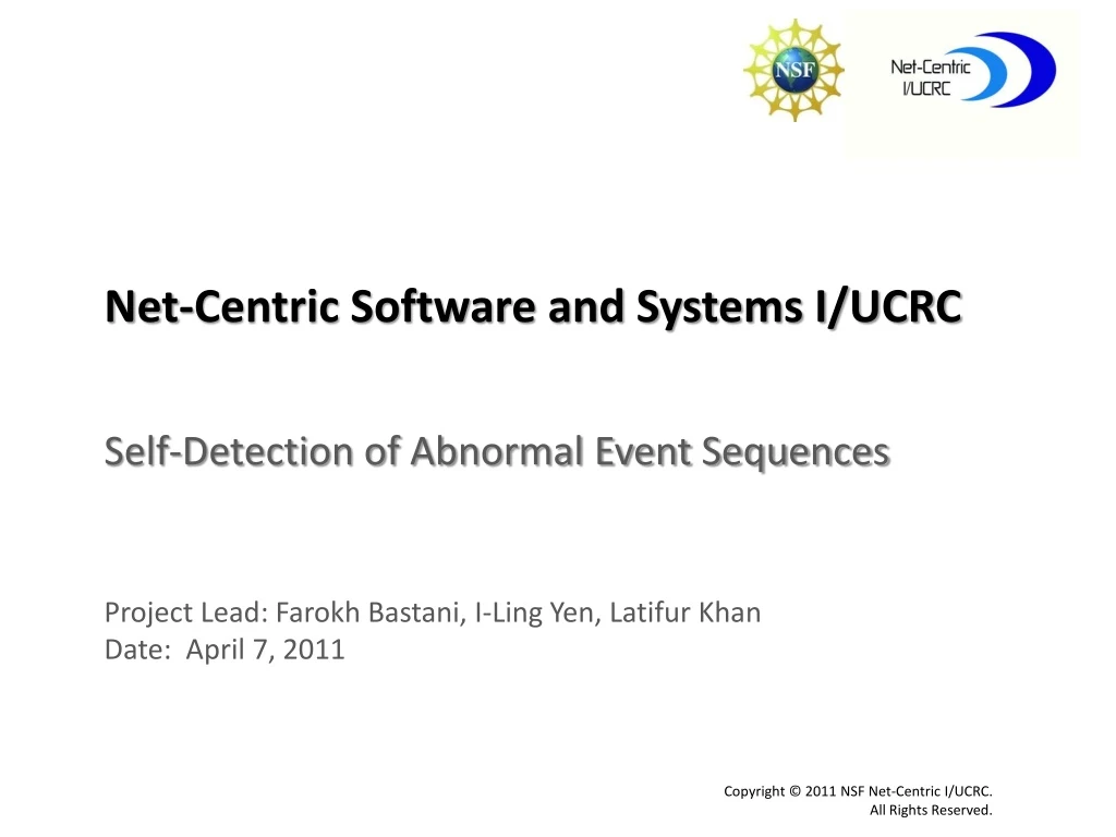 self detection of abnormal event sequences