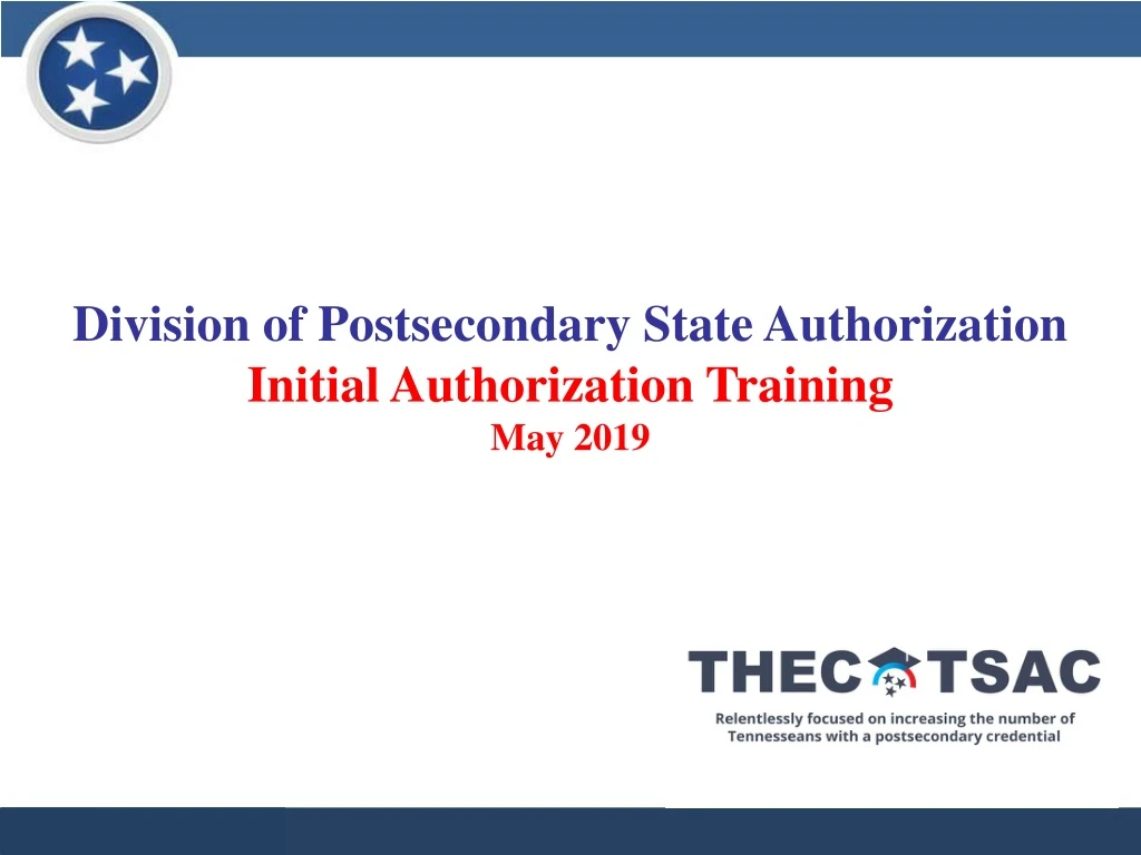 division of postsecondary state authorization