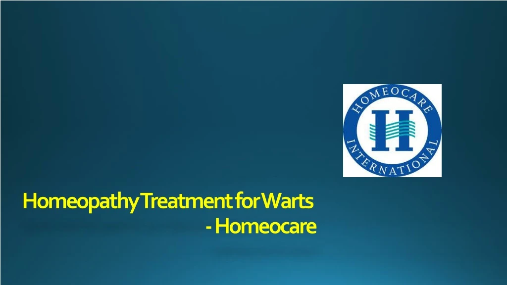 homeopathy treatment for warts homeocare