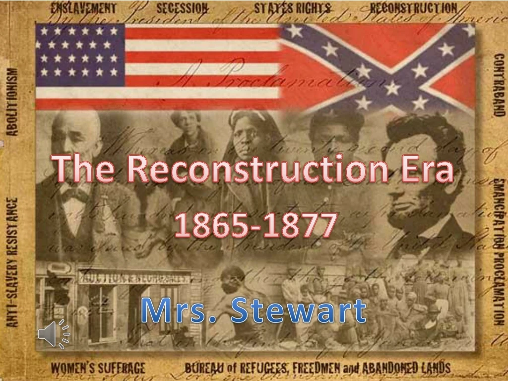 the reconstruction era