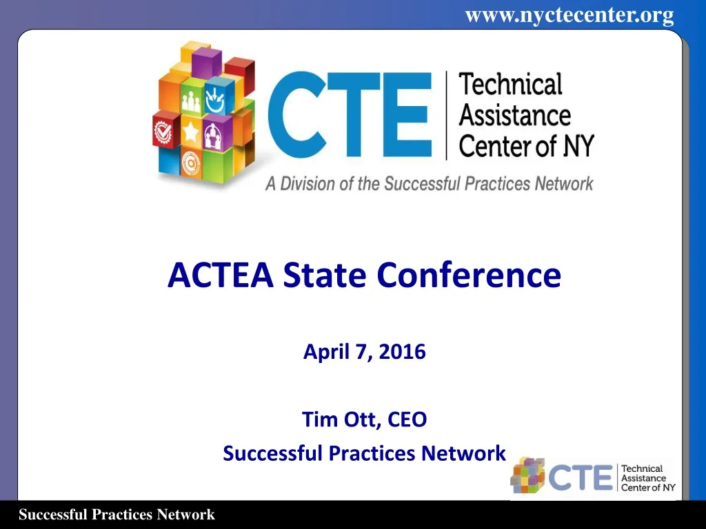 actea state conference april 7 2016