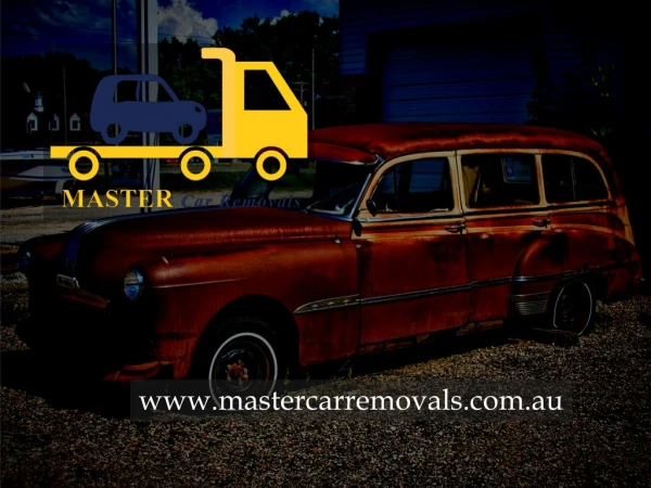 Master Car Removals - Cash for Damaged Car - Cash for Scrap