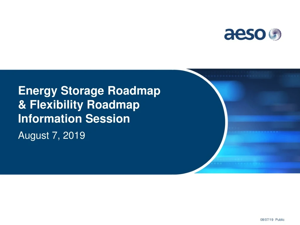 energy storage roadmap flexibility roadmap information session